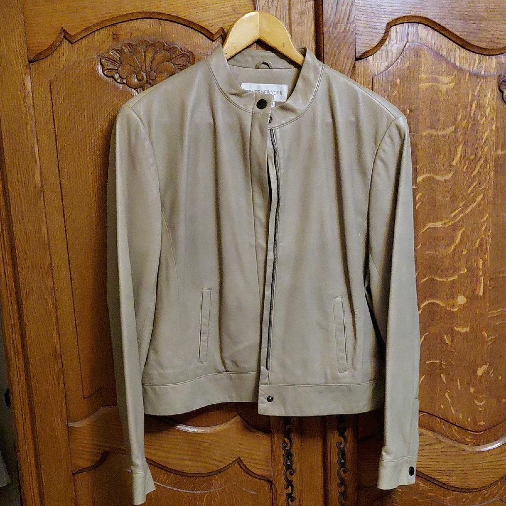 Jones New York Leather Jacket, 14